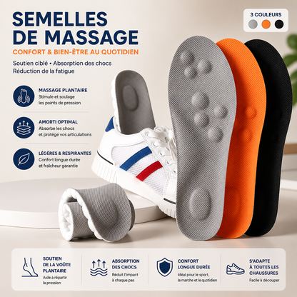 Semelles de sport anti douleurs